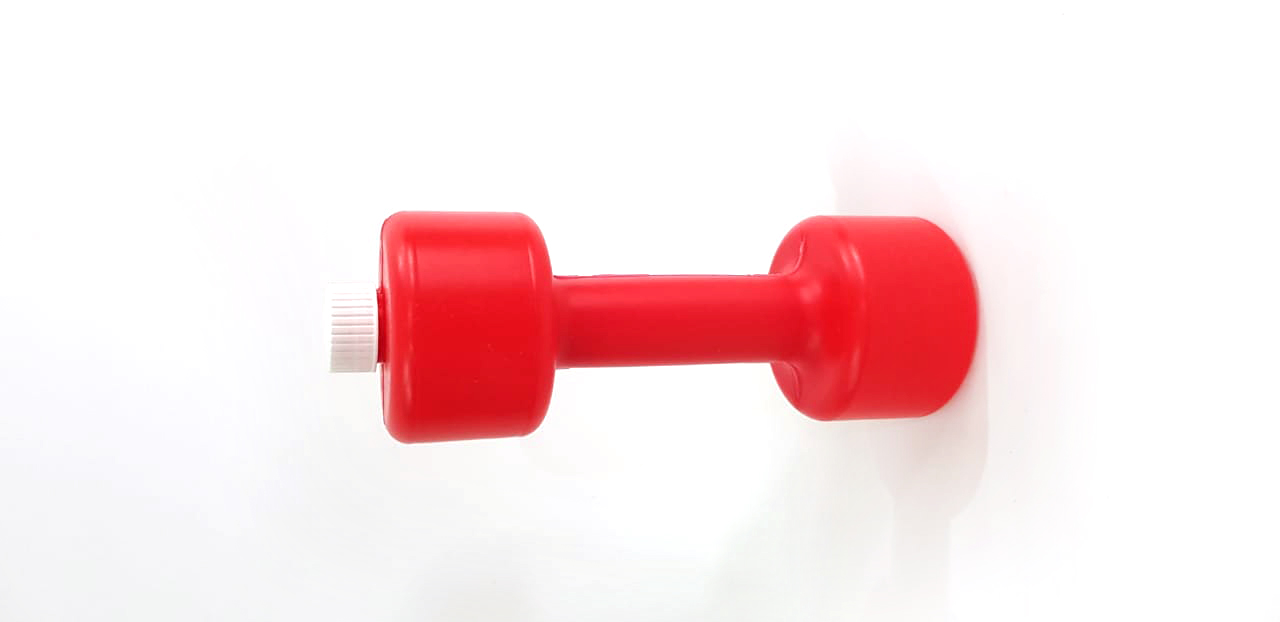 DF0350 - MANCUERNA RECARGABLE 500GR A 2KG COLOR ROJO