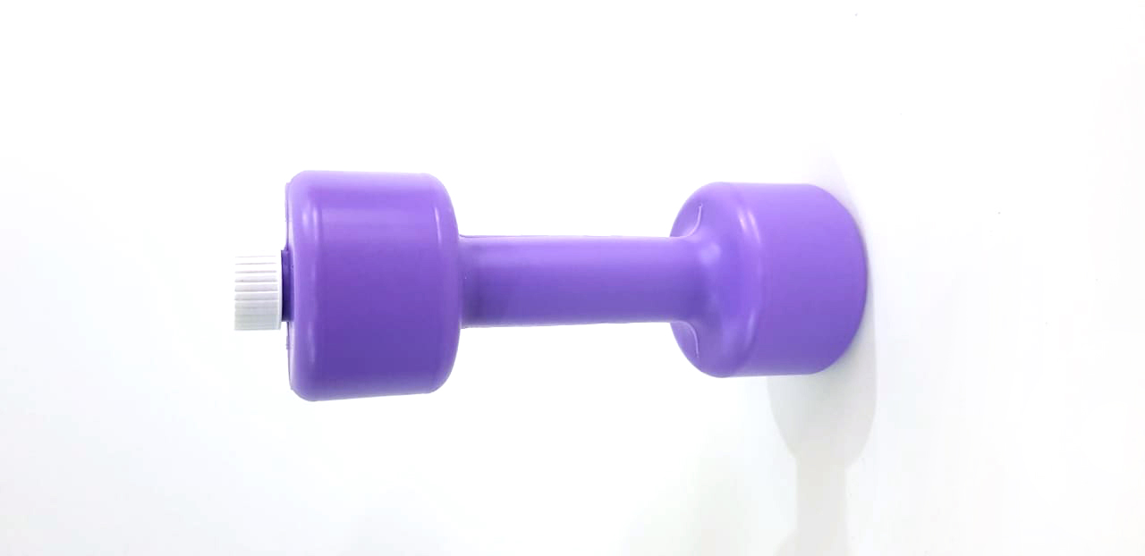 DF0380 - MANCUERNA RECARGABLE 500GR A 2KG COLOR VIOLETA
